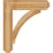 Ekena Millwork Thorton Craftsman Rough Sawn Bracket, Western Red Cedar, 6"W x 30"D x 34"H BKT06X30X34THR04RWR - alternate 3